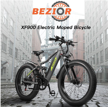 Bezior XF900 12.5Ah 48V 500W 26 Inch 45Km/h electric BIKE - 1