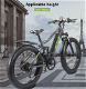 Bezior XF900 12.5Ah 48V 500W 26 Inch 45Km/h electric BIKE - 3 - Thumbnail