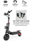 X-Tron T88 2800W x 2 Electric Scooter 85km/h 60V 38.6Ah Battery - 4 - Thumbnail