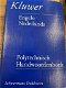 Schuurmans Stekhoven - Polytechnisch Handwoordenboek Engels - Nederlands Kluwer - 0 - Thumbnail
