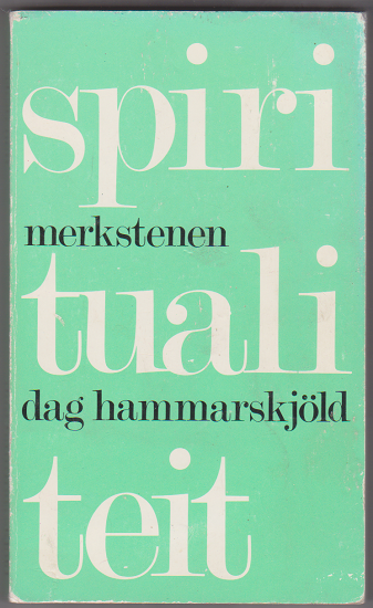 Dag Hammarskjöld: Merkstenen - nr. 1