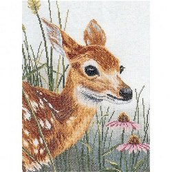 Borduurpakket Lanarte REE met BLOEMEN Nieuw !