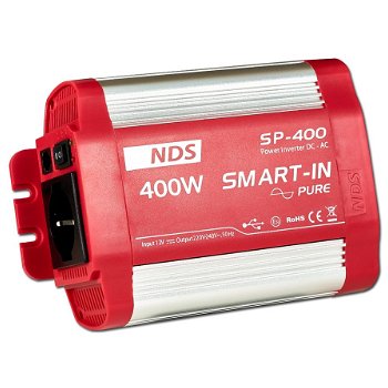 NDS SMART-IN PURE 12V Omvormer 400W - 1