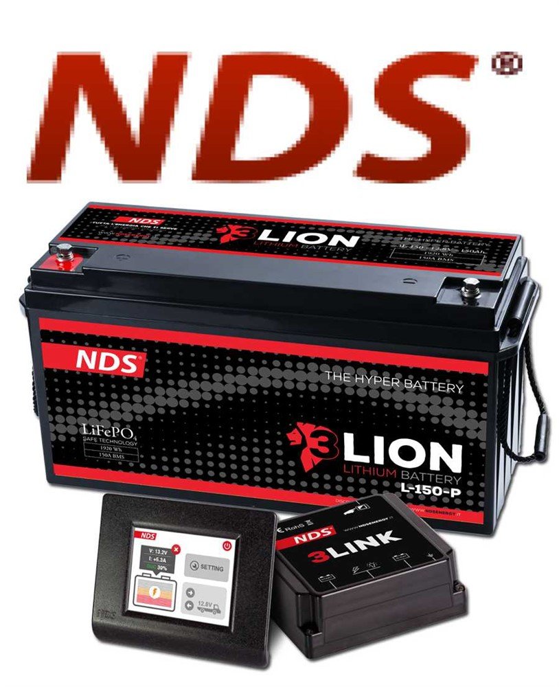 NDS 3LIONSYSTEM Lithium Accu 12V-150Ah + 3LINK 150A - nr. 1