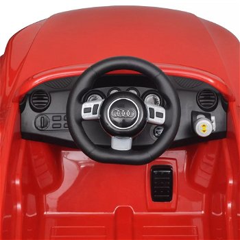 Elektrische auto Audi TT RS met afstandsbediening rood - 4
