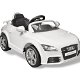 Elektrische auto Audi TT RS met afstandsbediening wit - 2 - Thumbnail