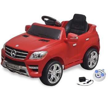 Elektrische speelgoedauto Mercedes Benz ML350 rood 6 V - 0