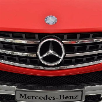 Elektrische speelgoedauto Mercedes Benz ML350 rood 6 V - 2