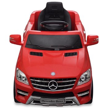 Elektrische speelgoedauto Mercedes Benz ML350 rood 6 V - 3