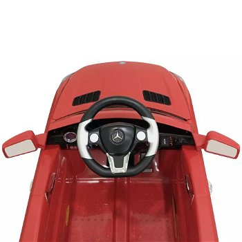 Elektrische speelgoedauto Mercedes Benz ML350 rood 6 V - 5