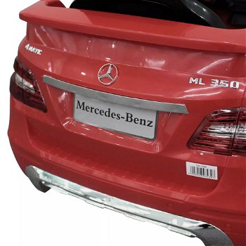 Elektrische speelgoedauto Mercedes Benz ML350 rood 6 V - 6