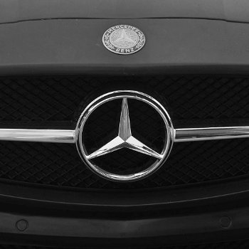 Elektrische auto Mercedes Benz SLS AMG zwart 6 V met afstandsbediening - 1