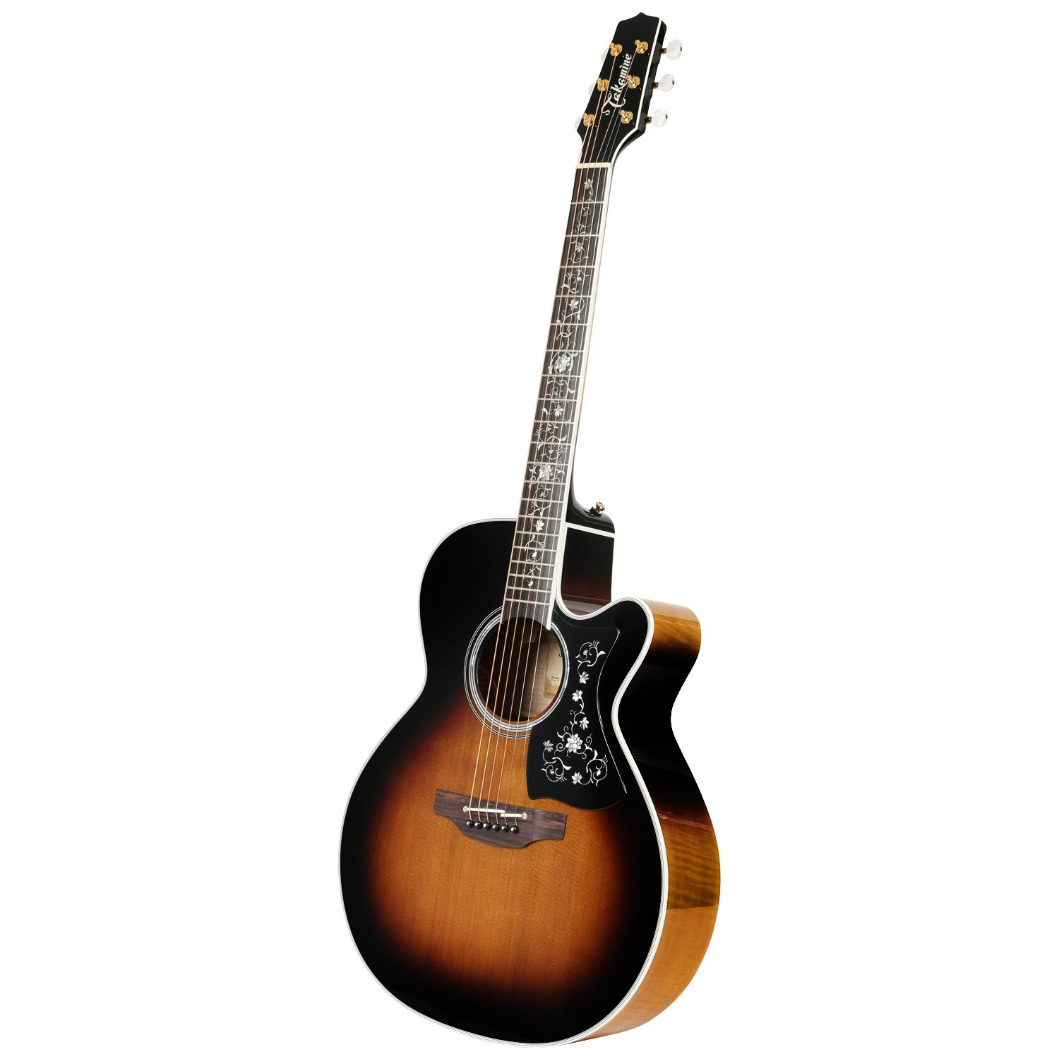 Takamine EF-450C-TT Brown Sunburst with case - nr. 1