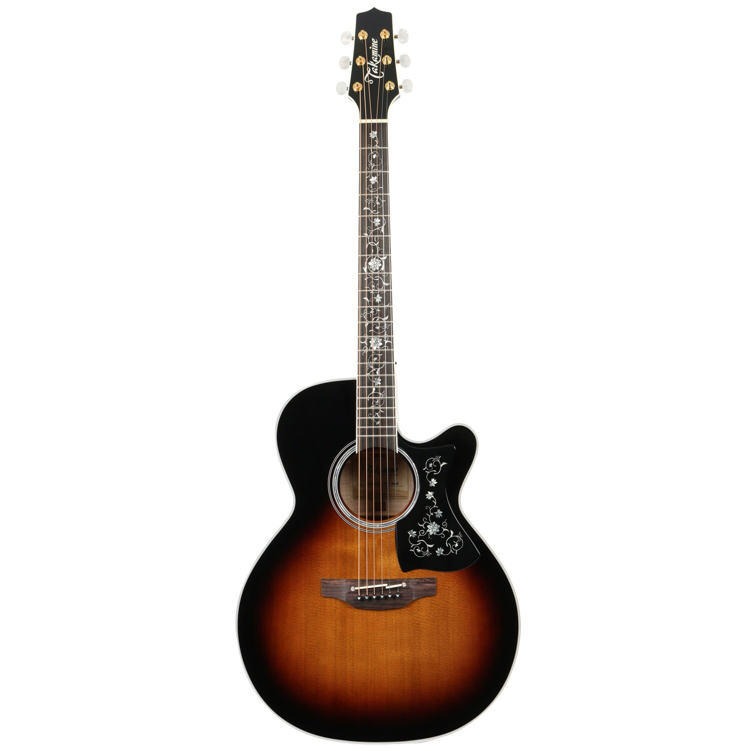 Takamine EF-450C-TT Brown Sunburst with case - Afbeelding 3
