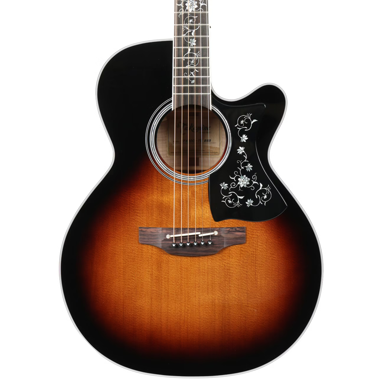 Takamine EF-450C-TT Brown Sunburst with case - Afbeelding 6