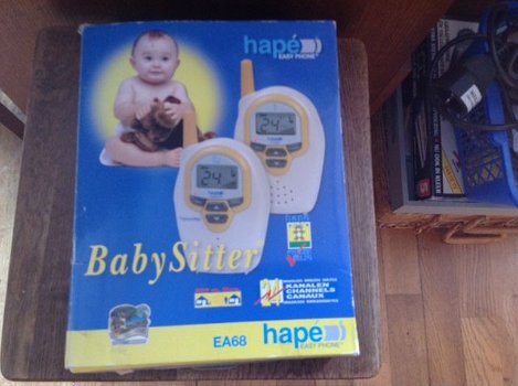 Babyfoon, hape easy phone - babysitter ea68 - zonder camera - 0