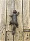 Een klimmende eekhoorn, gemaakt van gietijzer - 0 - Thumbnail