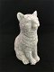 zittende poes, gemaakt van steen,-kat ,poes , kado - 2 - Thumbnail