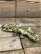 Een prachtige salamander in mozaiek stijl, vrolijk beeldje - 4 - Thumbnail