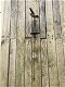 Een sierlijke deurbel met een vogel erop, van gietijzer - 5 - Thumbnail