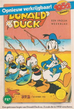 Donald Duck weekblad 1952 nummer 2 herdruk - 0