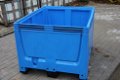 Te huur 600L blauwe palletbak - 0 - Thumbnail