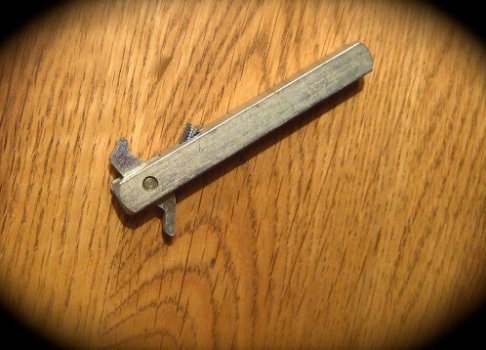 Half spindel 8 x 8 mm, voor montage op de oude deur - 4