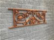 Balkon reling, raam rek, cast iron-rust , raam deco - 2 - Thumbnail