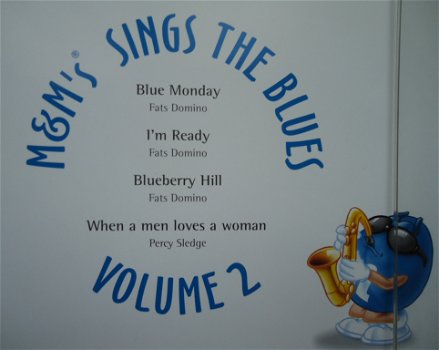 De verzamel-CD M&M's Sings The Blues Volume 2 (met 4 tracks) - 1