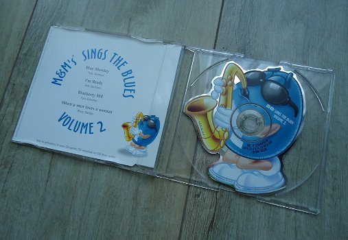 De verzamel-CD M&M's Sings The Blues Volume 2 (met 4 tracks) - 4