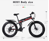 Shengmilo MX01 26 Inches Fat Tire Electric Bike 12 Magnetic Booster Bicycle - 6 - Thumbnail