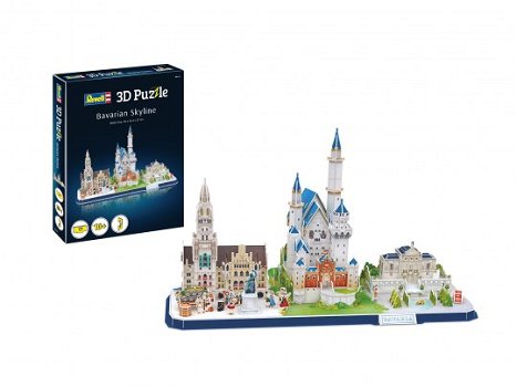 Revell 3D-puzzel Bavarian Skyline - 0