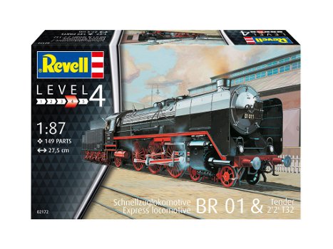 Revell Niveau:4 Sneltreinlocomotief BR01 - 0