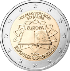 Oostenrijk speciale 2 euro stukken