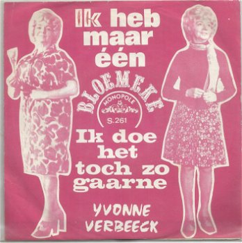Yvonne Verbeeck – Ik Heb Maar Een Bloemeke (1972) - 0