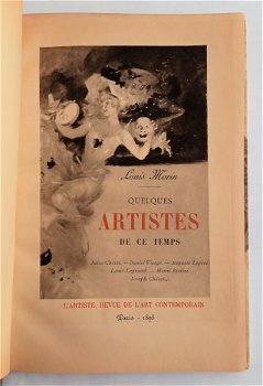 Quelques Artistes de ce Temps 1898 Morin Nr 9/50 ex Chéret - 2
