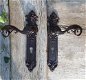 Deurbeslagset voor huisdeuren, antieke deurplaat- , engel - 0 - Thumbnail