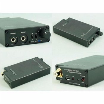 xDuoo XD-02 24bit/192KHz USB DAC Audio Digital Headphone Amp - 0