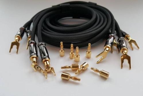 Ludic Hera loudspeaker cable set (2pcs) length 2,5 mtr - 0