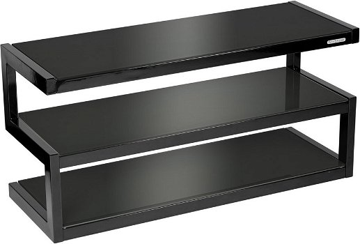 NorStone Esse zwart zwart audio meubel, hifi tv - 0