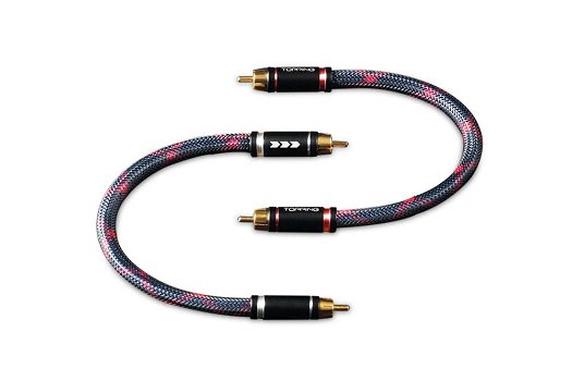 Topping TCR1 100 cm RCA Cable Silver Plated OFC Copper - 4