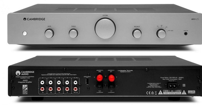Cambridge Audio AXA35 Integrated Amplifier Built-in Phono - 1