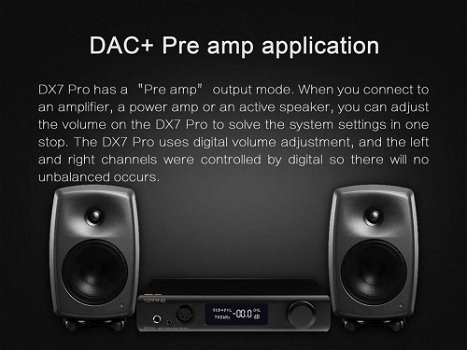 TOPPING DX7 PRO Balanced DAC Headphone Amplifier ES9038Pro - 5