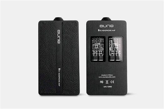 AUNE B1S Class A Discrete Headphone Amplifier zwart, zilver - 3