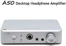 TOPPING A50 Balanced Silver Headphone Amplifier HI Res