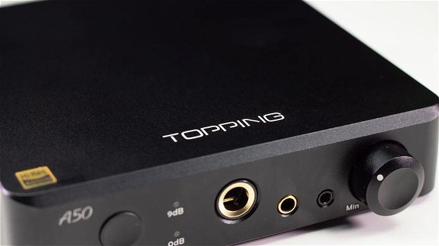 TOPPING A50 Balanced Silver Headphone Amplifier HI Res - 5