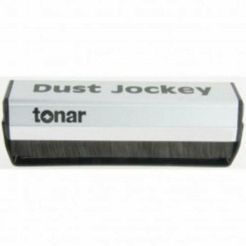 Tonar Dust Jockey carbon fiber and velvet brush. - 1