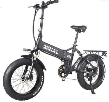 Minal M1 Foldable E-bike 20*4.0 Fat Tires 48V 10.5Ah Battery - 1