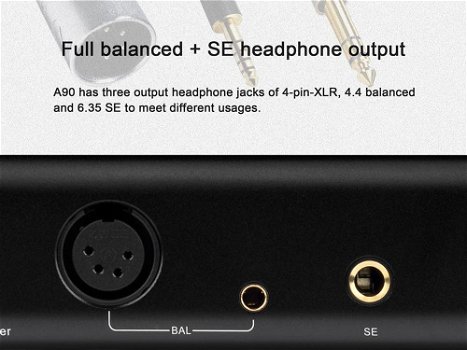 TOPPING A90 BLACK Balanced Headphone amplifier! - 4