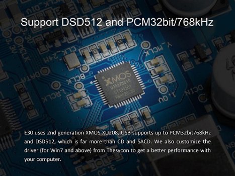 TOPPING E30 Multi input PCM768 DSD512 AK4493 afstandsbedieni - 2